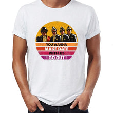 Load image into Gallery viewer, Men's T Shirt Coffin Dance Meme Dancing Pallbearers Abby Artwork Art Printed Tee funny basic Short-sleeved stay home or dance
