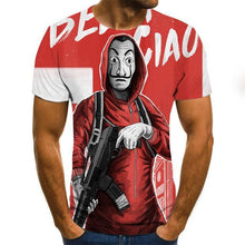 Load image into Gallery viewer, Hot Sale Clown T Shirt Men/women Joker Face 3D Printed Terror Fashion T-shirts size XXS-6XL
