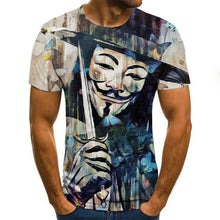 Load image into Gallery viewer, Hot Sale Clown T Shirt Men/women Joker Face 3D Printed Terror Fashion T-shirts size XXS-6XL
