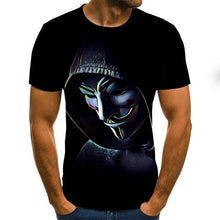 Load image into Gallery viewer, Hot Sale Clown T Shirt Men/women Joker Face 3D Printed Terror Fashion T-shirts size XXS-6XL
