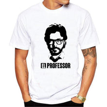 Load image into Gallery viewer, Male T Shirt Funny Design Men La Casa De Papel T Shirt Men Money Heist Tees Short Sleeve House of Paper T-Shirt Streetwear Tops
