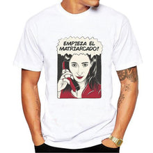 Load image into Gallery viewer, Male T Shirt Funny Design Men La Casa De Papel T Shirt Men Money Heist Tees Short Sleeve House of Paper T-Shirt Streetwear Tops
