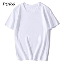 Load image into Gallery viewer, Anime Kimetsu No Yaiba White Cartoon Print T-shirt Male Hip Hop Oversize Top Harajuku Demon Slayer Unisex T Shirt Men Tee Tshirt
